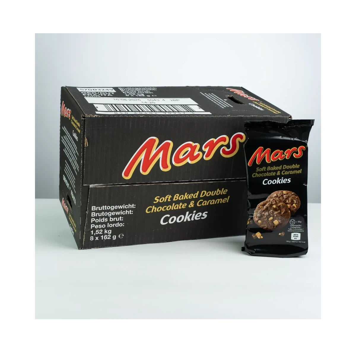 Cookies Mars chocolat & caramel 162g