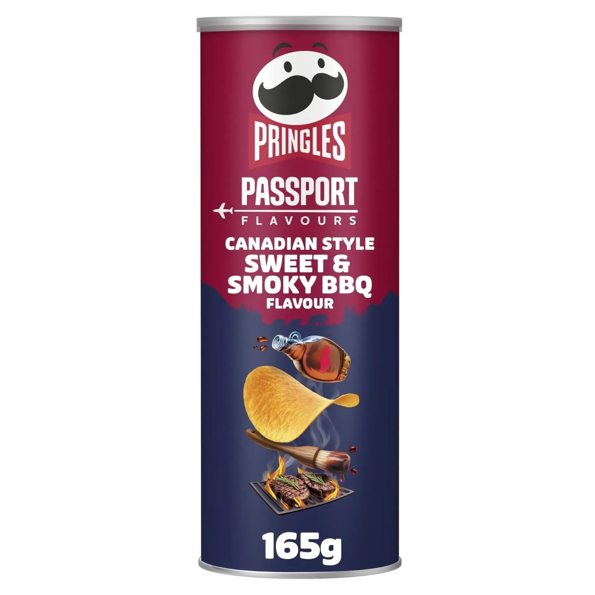 Pringles Passport sweet & smoky BBQ 165g