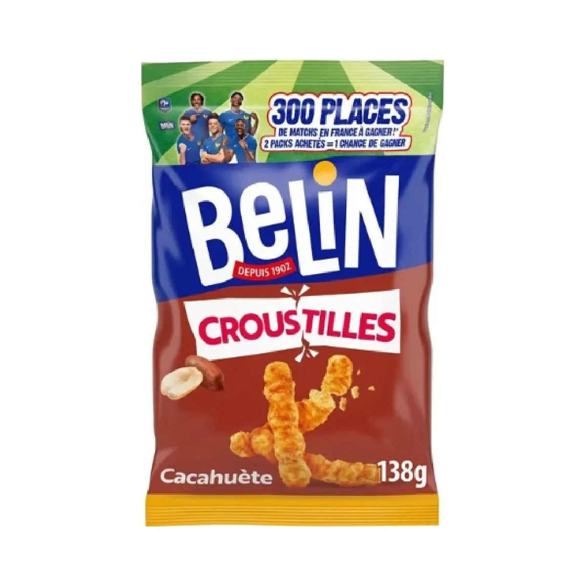 Belin croustilles cacahuète 138g