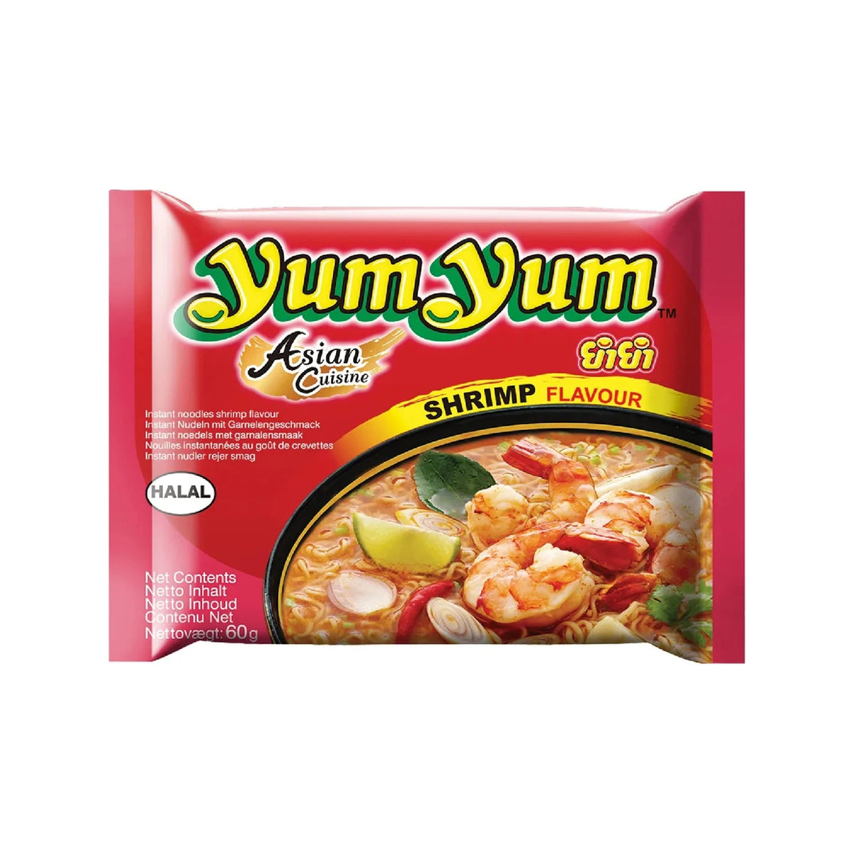 YumYum nouilles crevette 60g