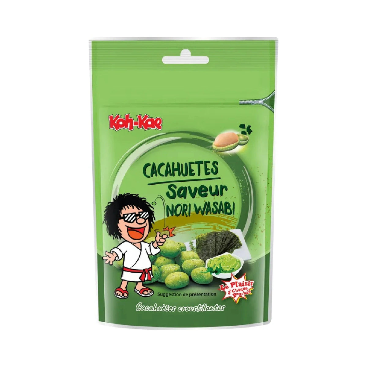 Cacahuètes thaï wasabi 80g