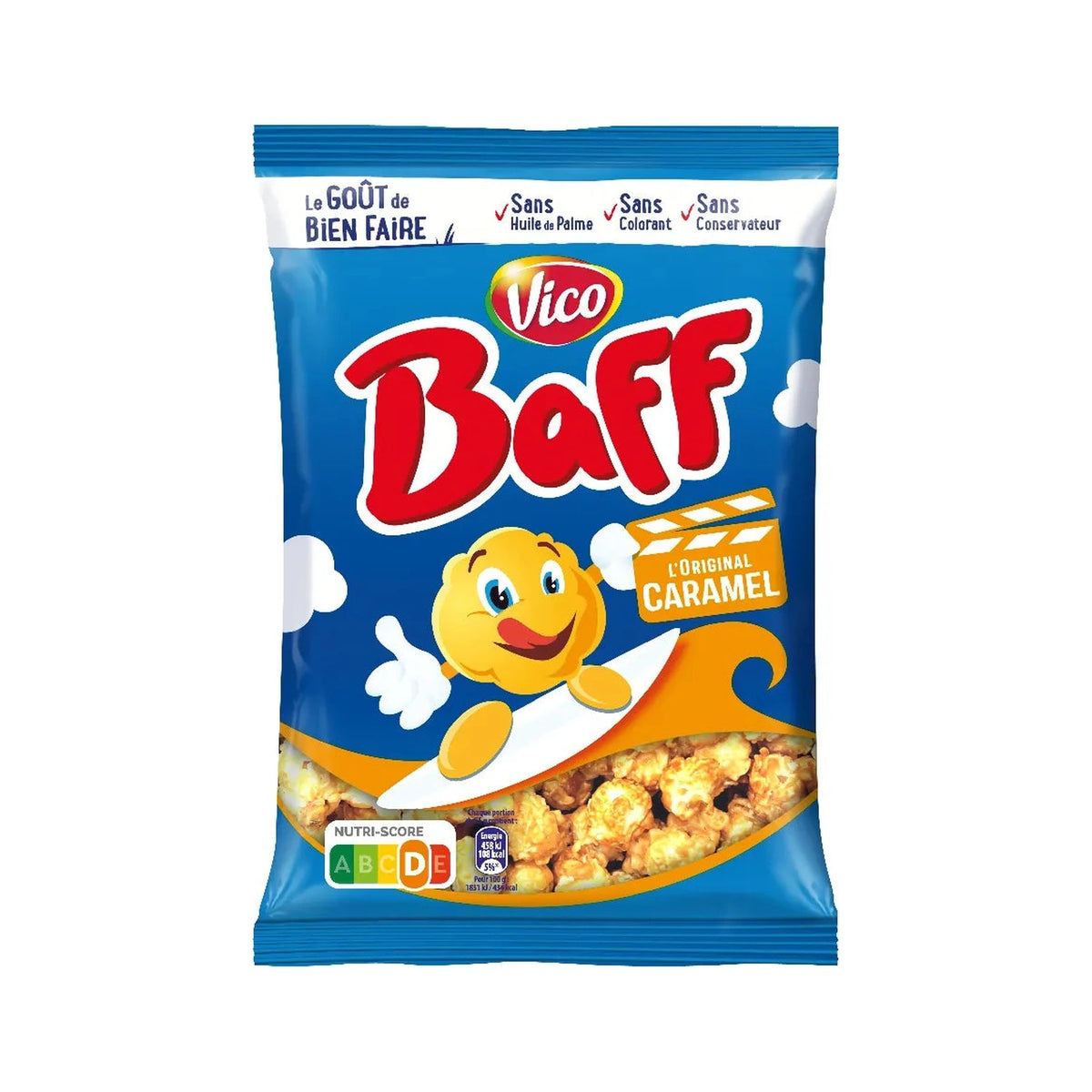 Baff popcorn caramel 100g