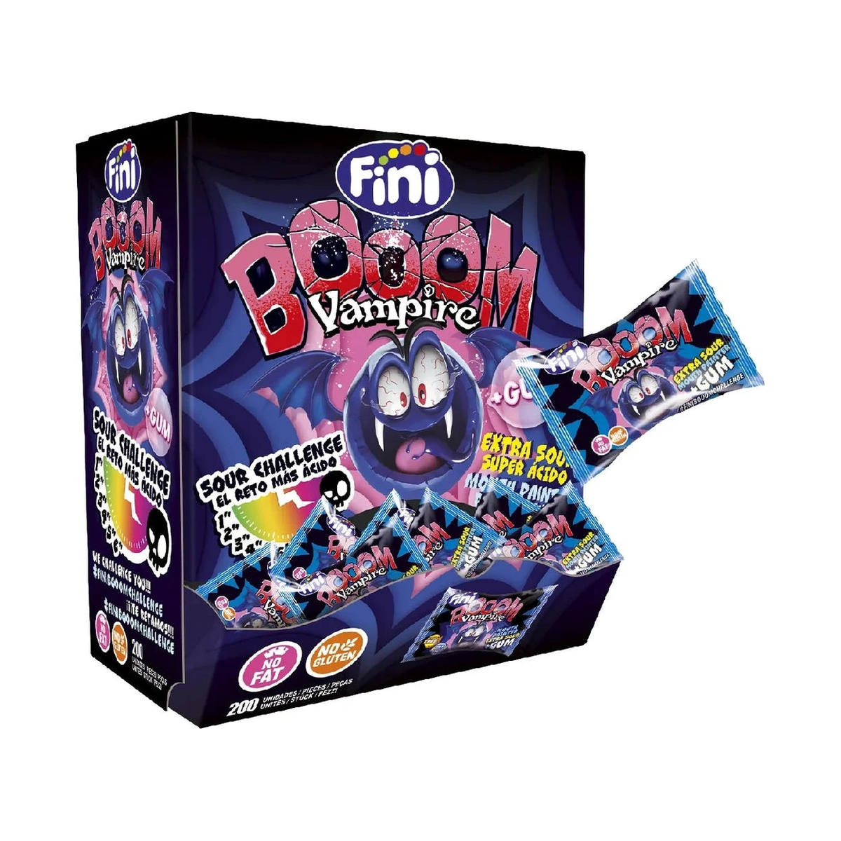 Fini Boom vampire — boîte de 200