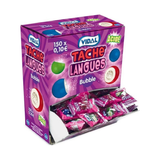 Vidal Bubble Gum tache langue — boîte de 150