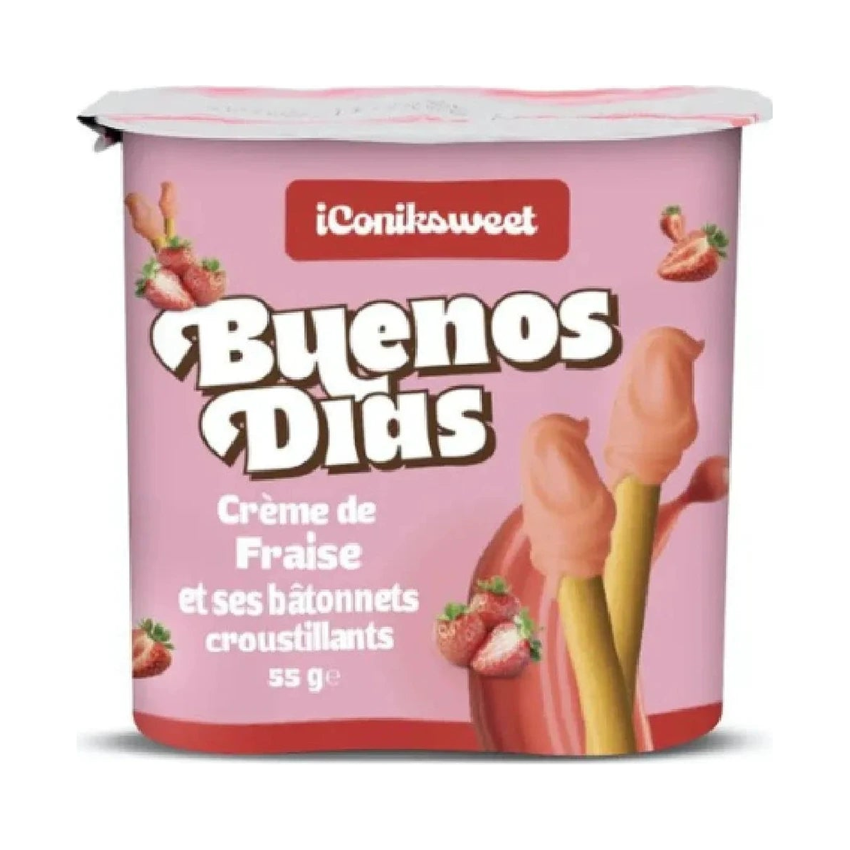 Buenos Dias bâtonnets fraise 55g