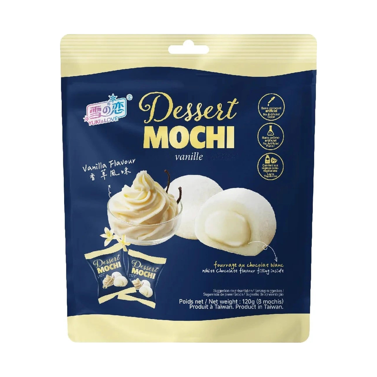 Mochi vanille 120g