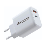 Tooop chargeur rapide 20W USB-A + USB-C