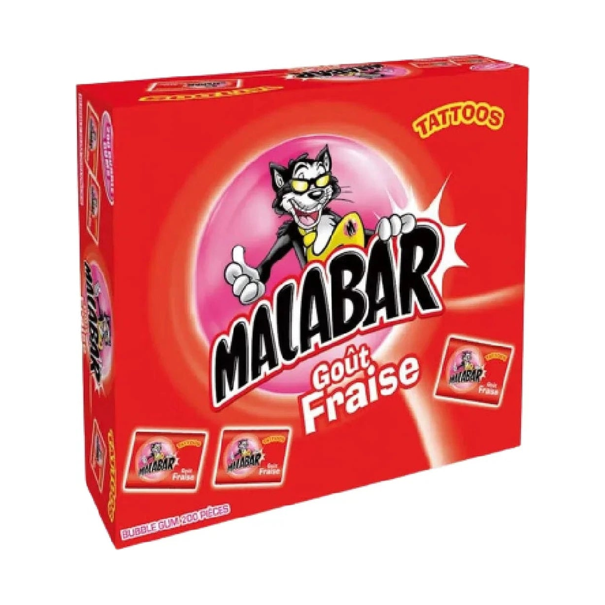 Malabar fraise — boîte de 200