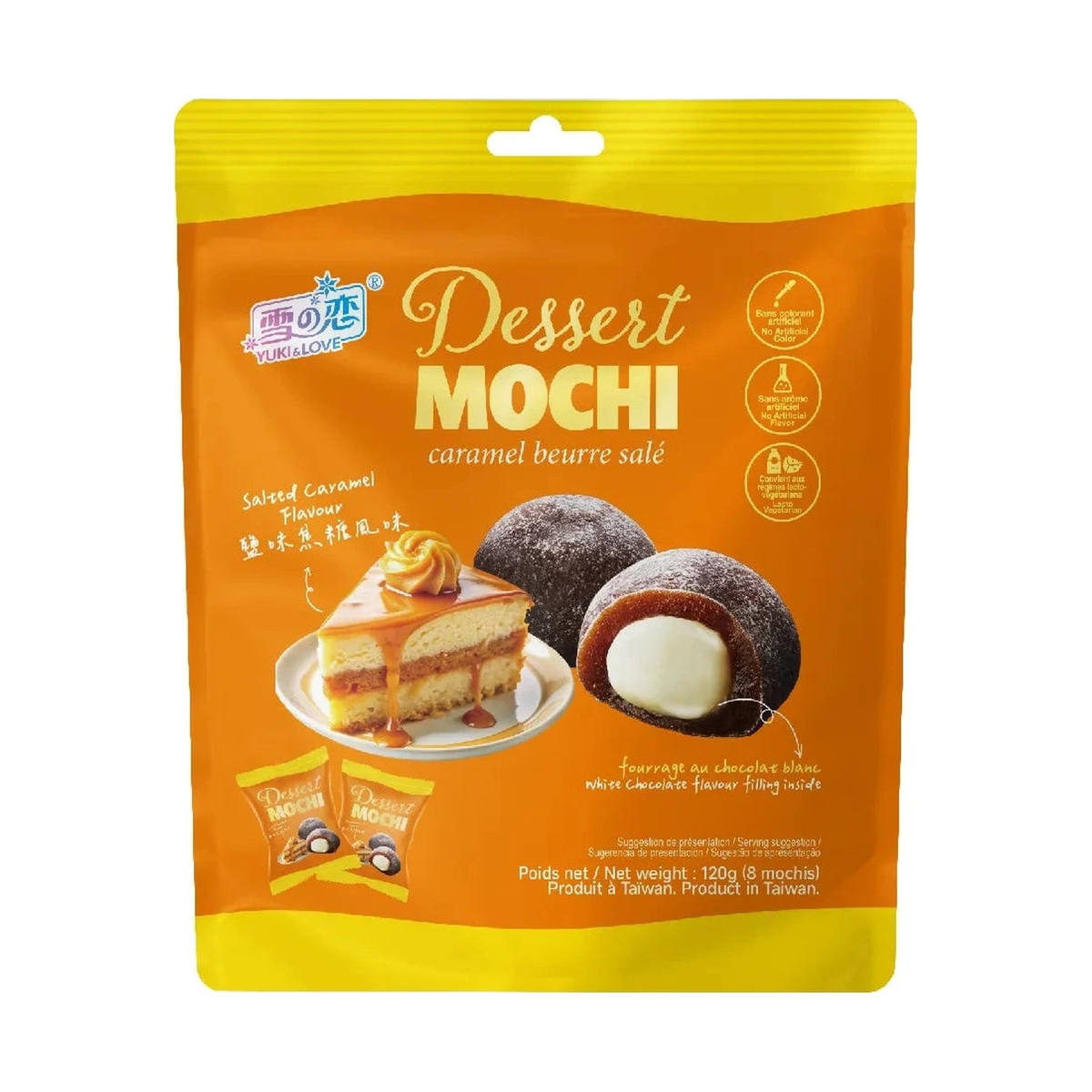Mochi caramel beurre salé 120g