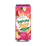 Tropicana pêche 33cl — carton de 24