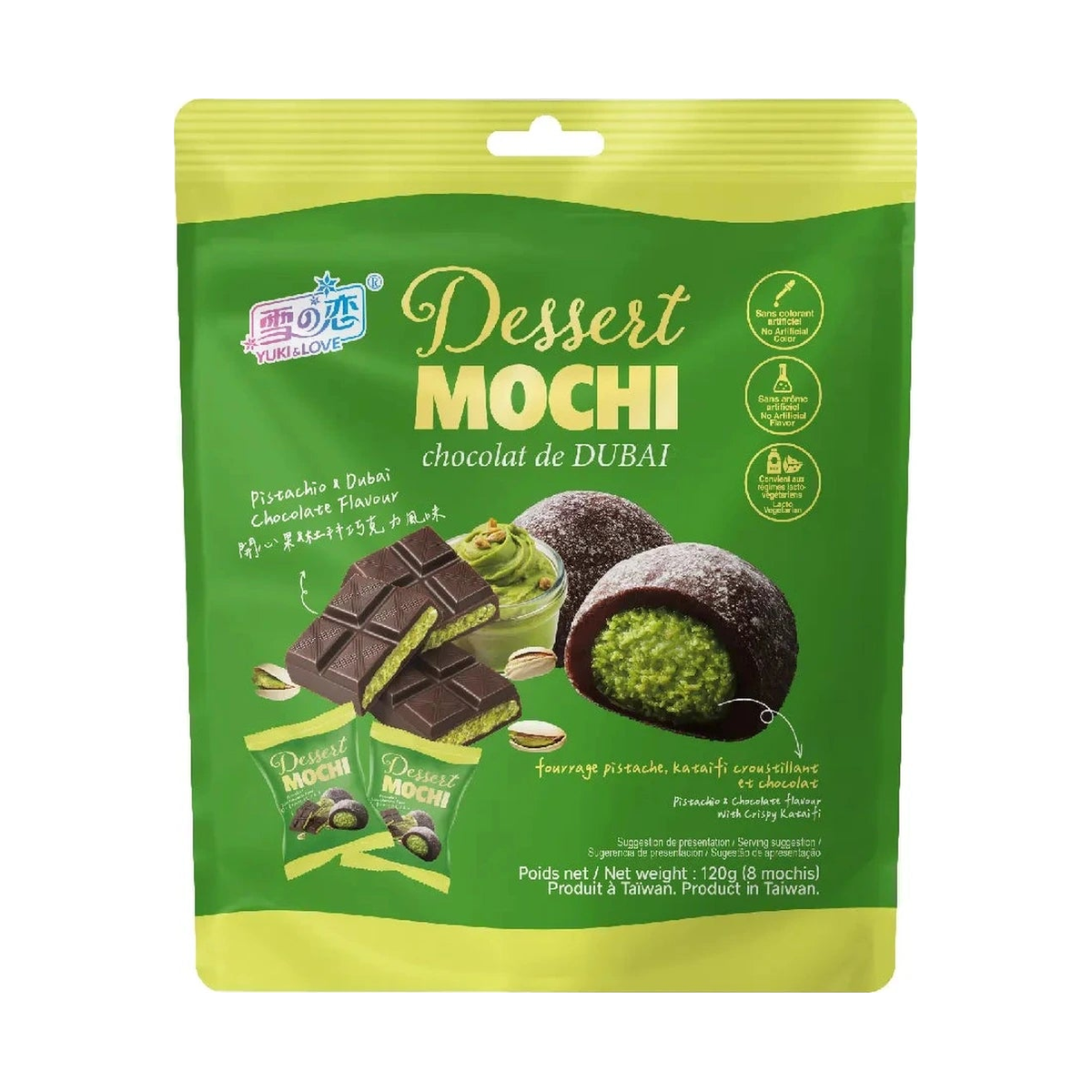 Mochi chocolat Dubaï 120g