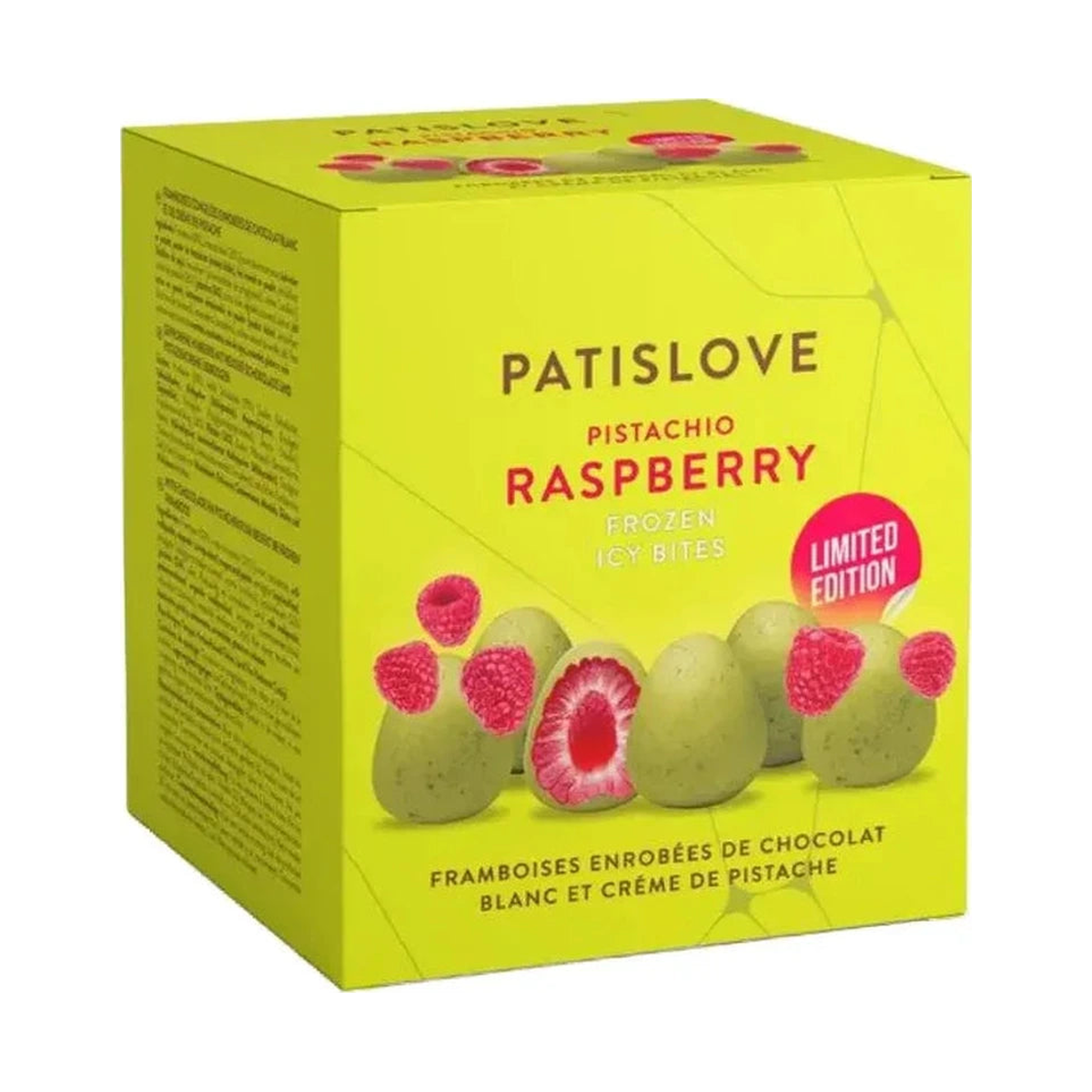 Patislove bouchées framboise pistache 130g