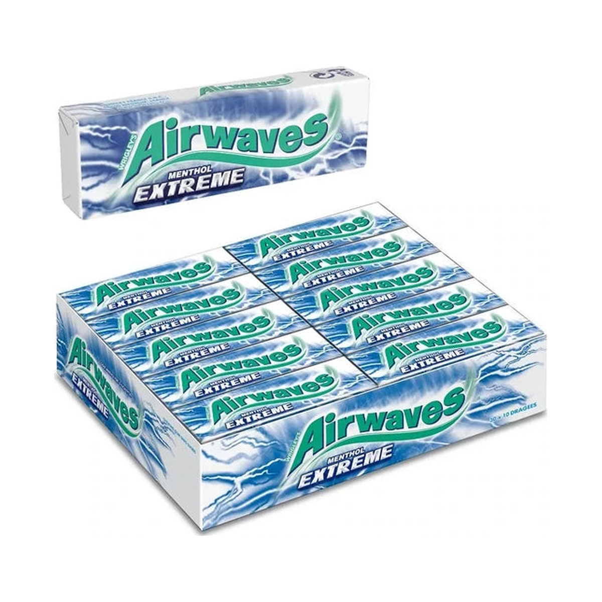 Airwaves menthol extrême 14g