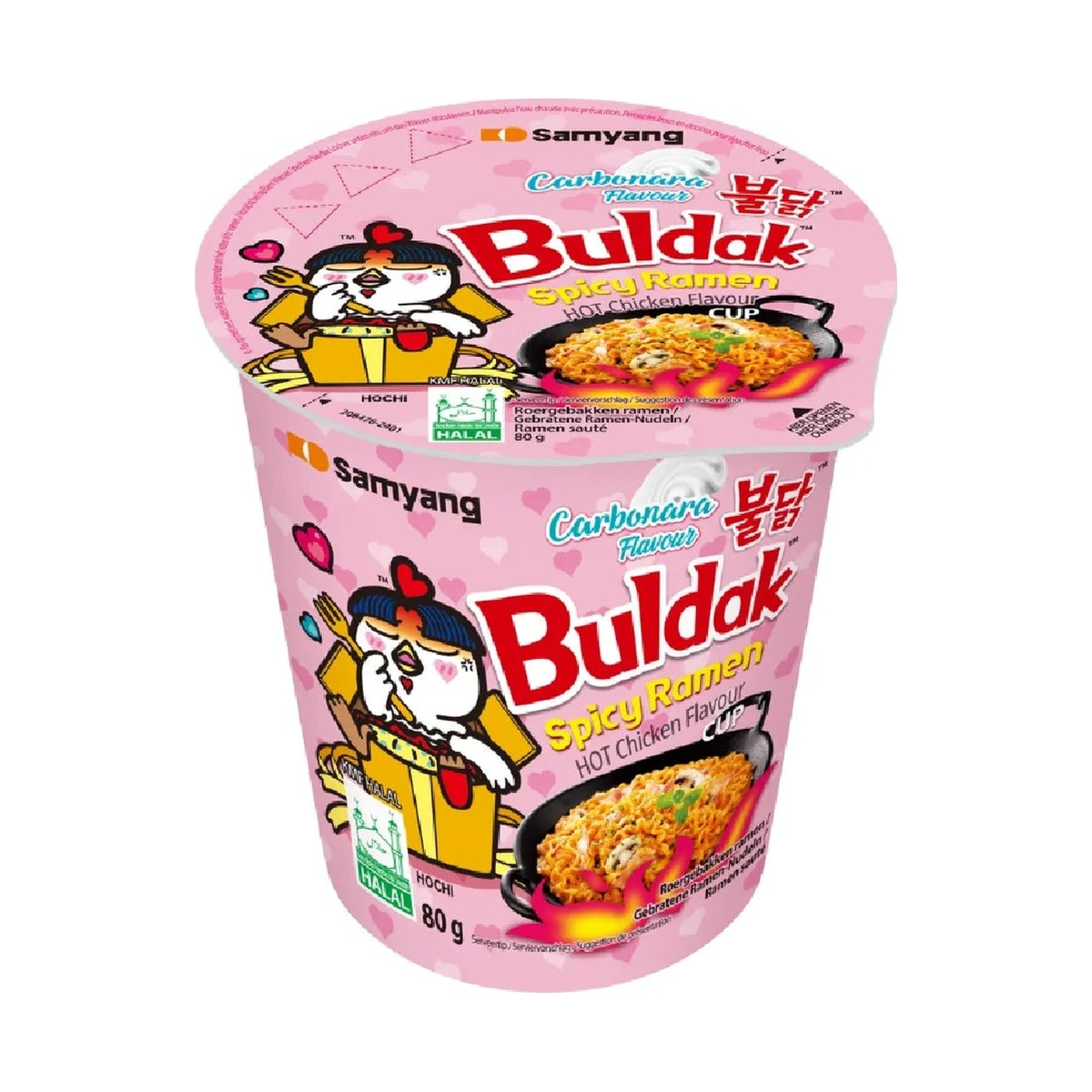 Buldak cup carbonara 80g