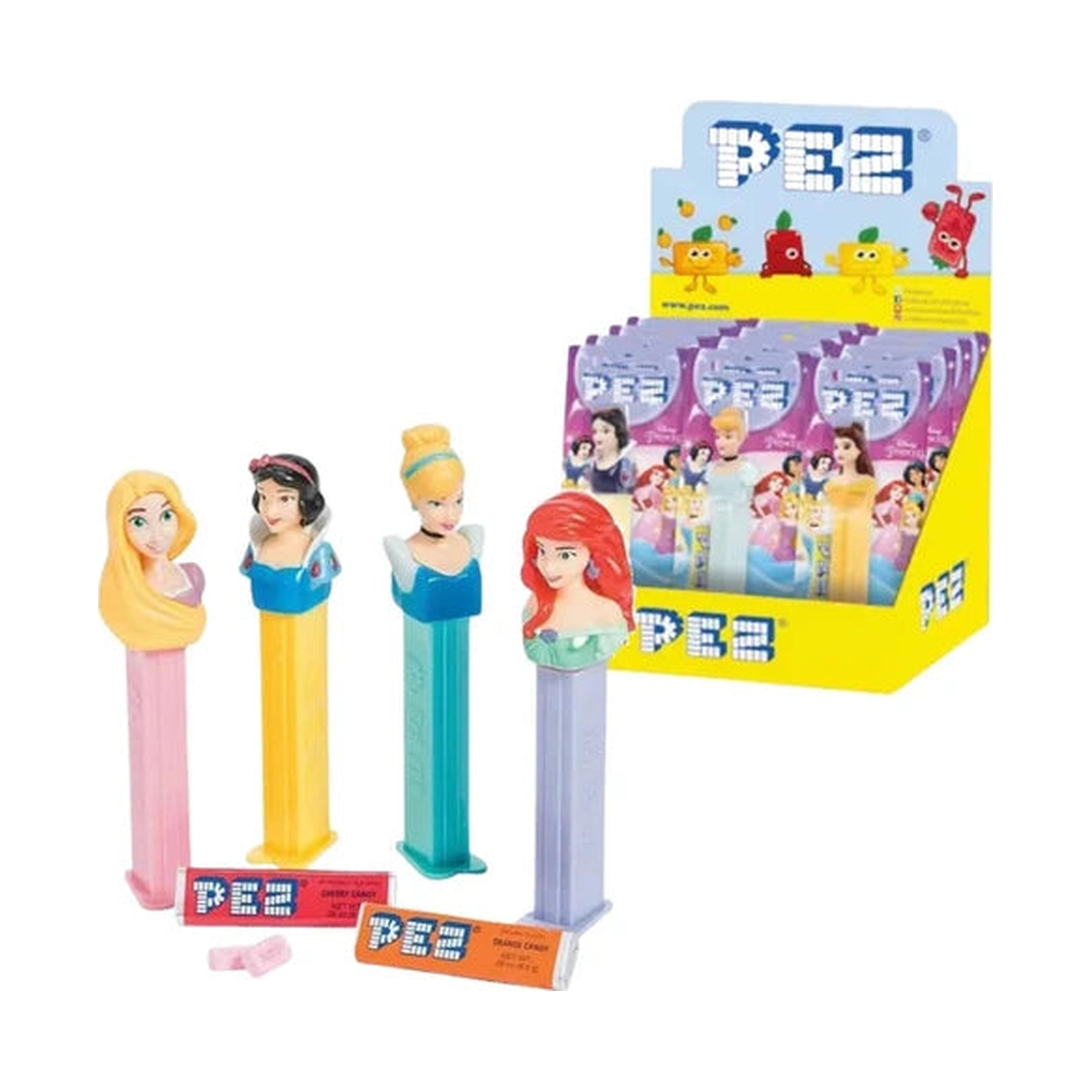 PEZ distributeur Princesse + recharges