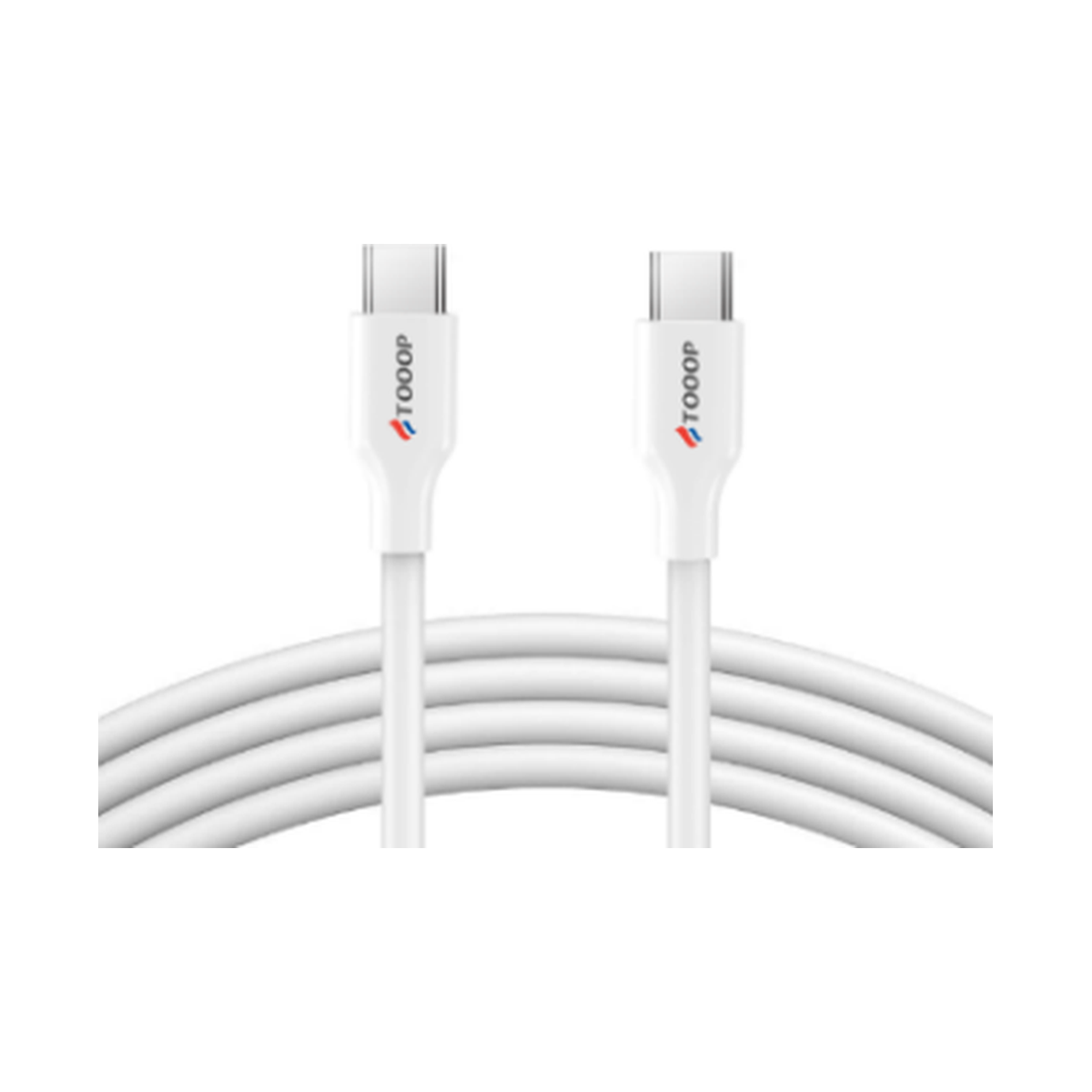 Tooop câble USB-C vers USB-C blanc 1 m