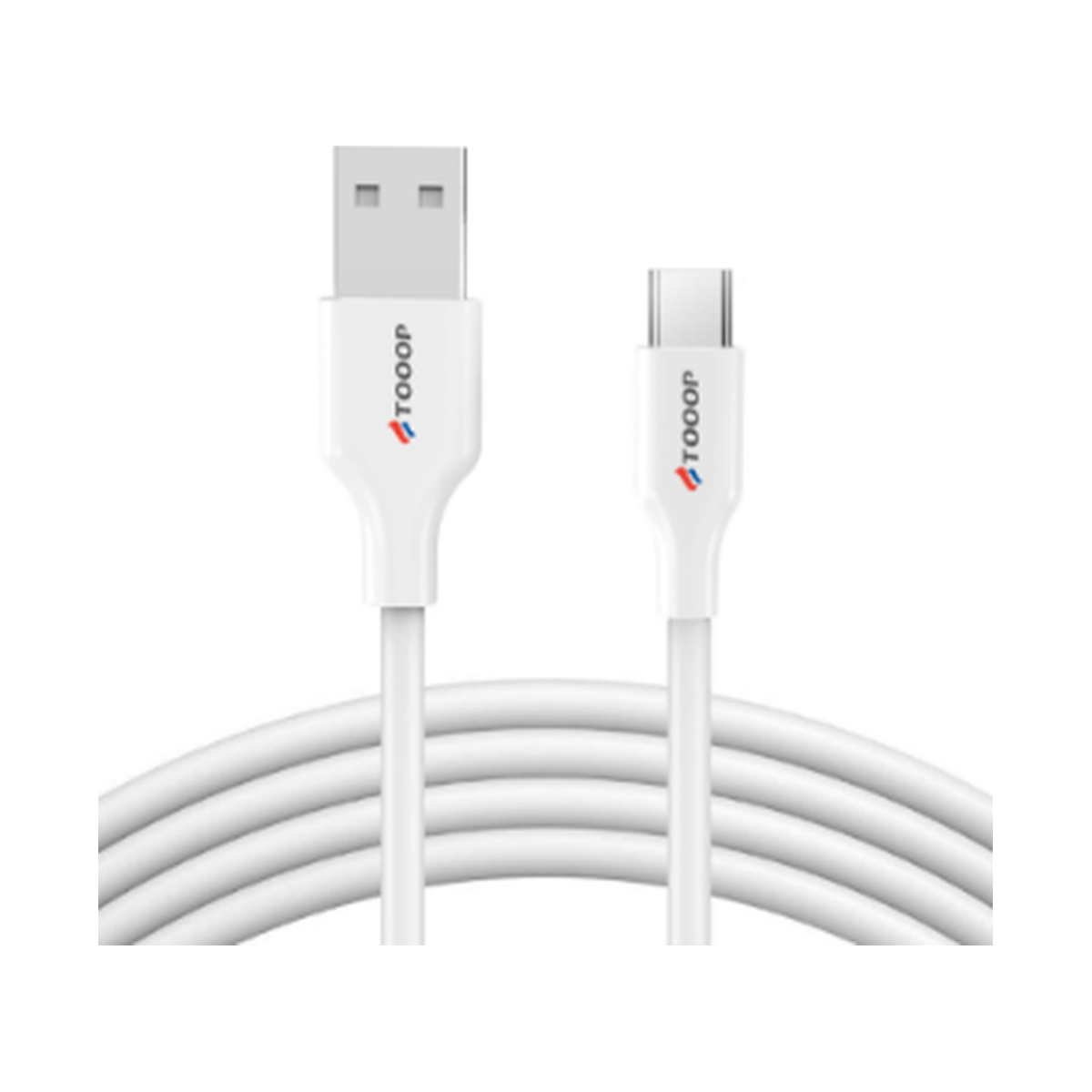 Tooop câble USB-A vers USB-C blanc 1 m