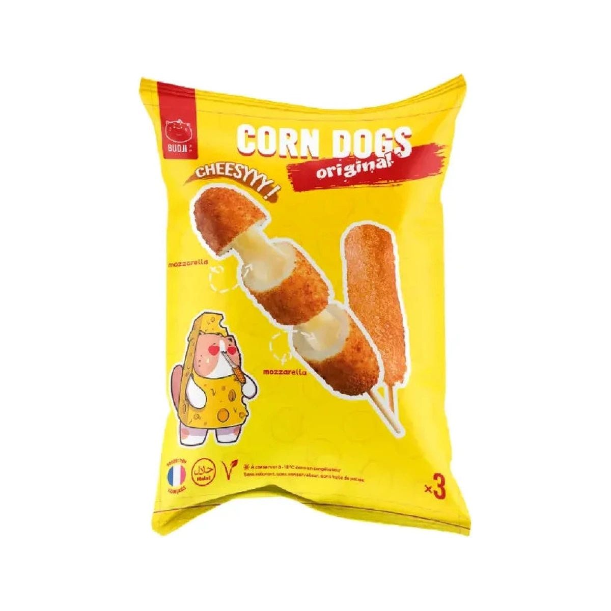 Corn Dogs l'original mozzarella 285g