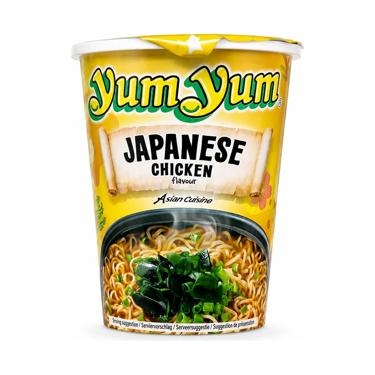 YumYum cup Japanese chicken 70g — carton de 12